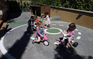 Educación vial en circuito para niños de 1 a 6 años | Guardería privada en Aravaca -Pozuelo